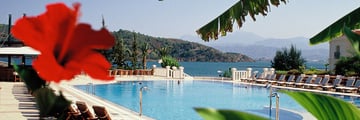 The main pool at Ece Saray Marina & Resort