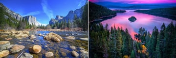 El Capitan, Yosemite & Lake Tahoe