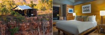El Questro Station, Cliffside Exterior and Bedroom