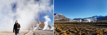 Geothermal Scenery in El Tatio, Chile