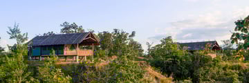 The tents at Elephant Hills Bush Camp