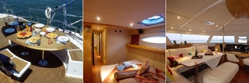 Eleuthera 60, Al Fresco Dining, Double Cabin and Communal Lounge Area