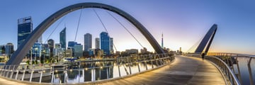 Elizabeth Quay Bridge, Perth
