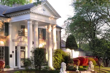 Elvis' Graceland in Memphis, Tennessee