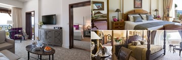 Junior Suite, Queen Verenikis Suite and Royal Suite