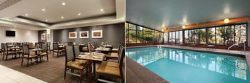 Embassy Suites Portland Maine Hotel, Waypoint Restaurant and Indoor pool