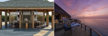 asiatique and mediterraneo at emerald faarufushi