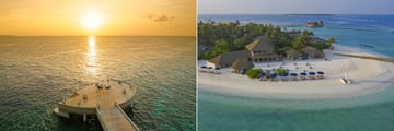 romantic dining and beach club at emerald faarufushi 