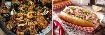 Delicious cuisine in Massachusetts