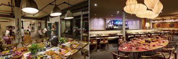 Casa de Rose and Oka Sushi Bar at Essence at the Fives Beach