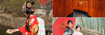 Japanese locals at Kyoto