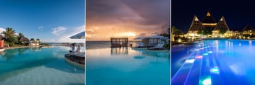 Essque Zalu Zanzibar, Pools During the Day, Evening and at Night