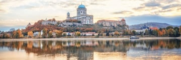 Esztergom, Hungary - a view from Danube River