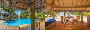 Pool and View From the Deck at Etu Moana