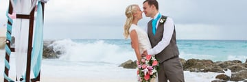 Evan and Kirsty's wedding at Sea Breeze Barbados