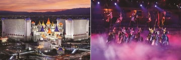 Exterior View and Tournament of Kings at Excalibur Hotel & Casino