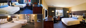 Resort Tower Double Queen Room, Resort Tower King Room and Rotal Tower Double Queen Rooms at Excalibur Hotel & Casino 
