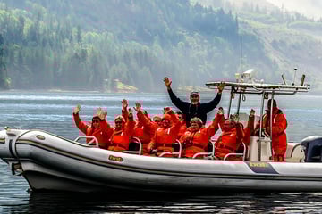 Zodiac adventures in British Columbia
