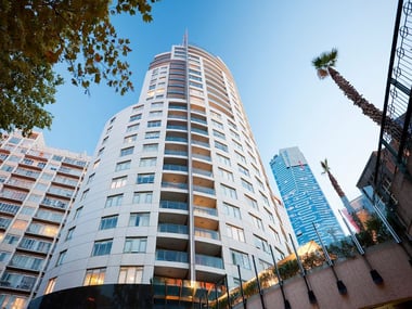 Exterior view of Quay West Suites Melbourne
