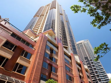 Exterior view of Quay West Suites Sydney