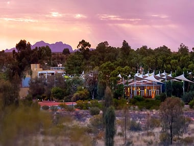 Exterior view of Sails in the Desert