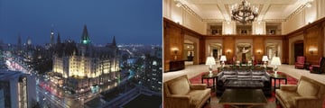 Fairmont Chateau Laurier, Exterior and Lobby