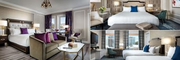Fairmont Empress, Fairmont Gold Harbour View Room, Fairmont Deluxe King Room and Fairmont Deluxe Two Queen Room