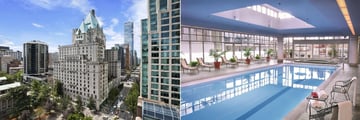 Fairmont Hotel Vancouver, Exterior and Pool