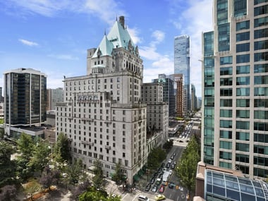 Fairmont Hotel Vancouver exterior