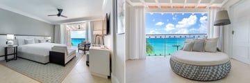 Signature Oceanfront room at The Fairmont Royal Pavilion