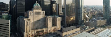Fairmont Royal York, Aerial View