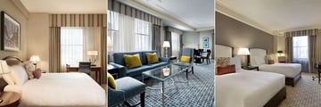 Fairmont Royal York, Fairmont King Room, Parlour Suite and Luxury Double Suite 