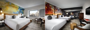Fairmont The Queen Elizabeth, Fairmont King Room and Deluxe Two Doubles Room