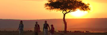 Family Hiking in Kenya