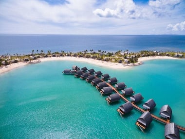 Fiji Marriott Resort Momi Bay aerial view