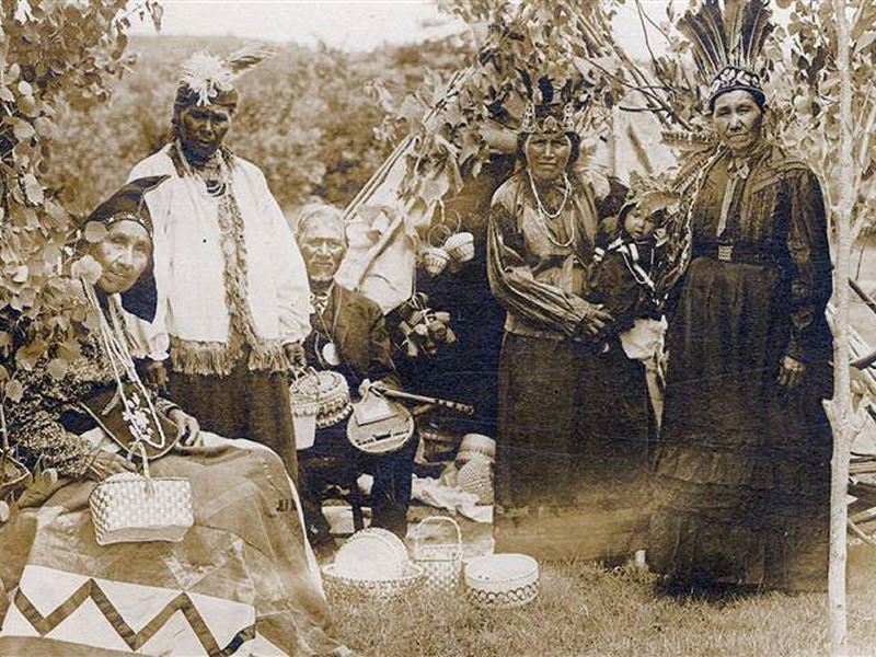First Nation historical photograph, Bear River Museum