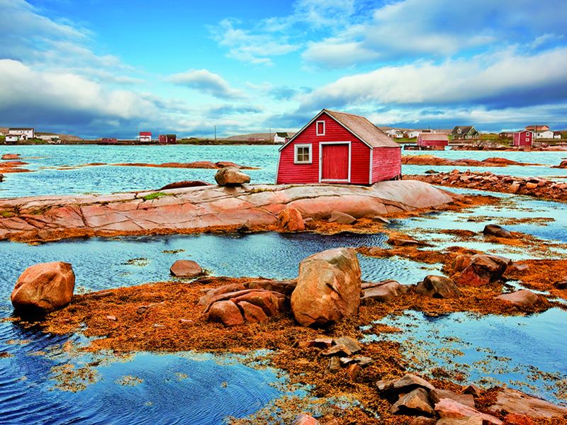 Fishing store on Fogo Island