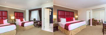 Deluxe Room Two Queens and Junior Suite King at Fitzpatrick Grand Central 