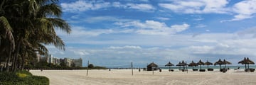 Quiet beaches in Fort Myers