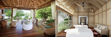 Four Seasons Resort Seychelles at Desroches Island, Spa Reception and Spa Couples Treatment Room
