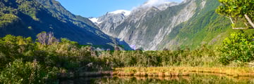 Delightful views of Franz Josef Glacier