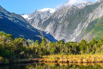 Delightful views of Franz Josef Glacier