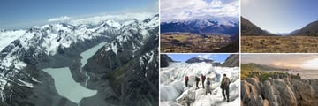 Franz Josef Glacier, Arrowtown, Haast Pass & Punakaiki Rocks