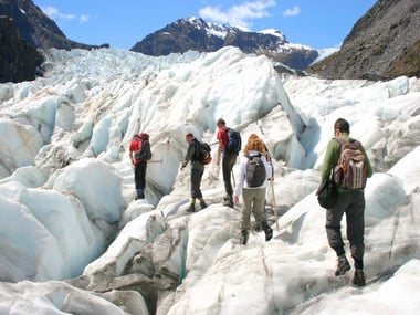 Franz Josef Glacier hikers