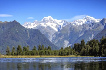 Franz Josef Glacier, Lake Matheson