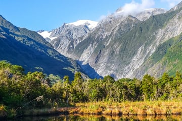 Franz Josef Glacier in the spring