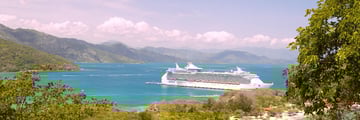 Freedom of the Seas sailing the Caribbean