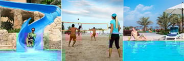 Fujairah Rotana Resort & Spa, Waterslide, Volleyball and Pool
