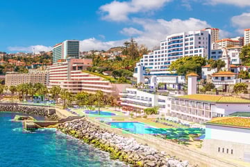 Views of Funchal's skyline