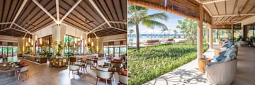 Fusion Resort Phu Quoc's Secret Garden restaurant and Soul Kitchen bar